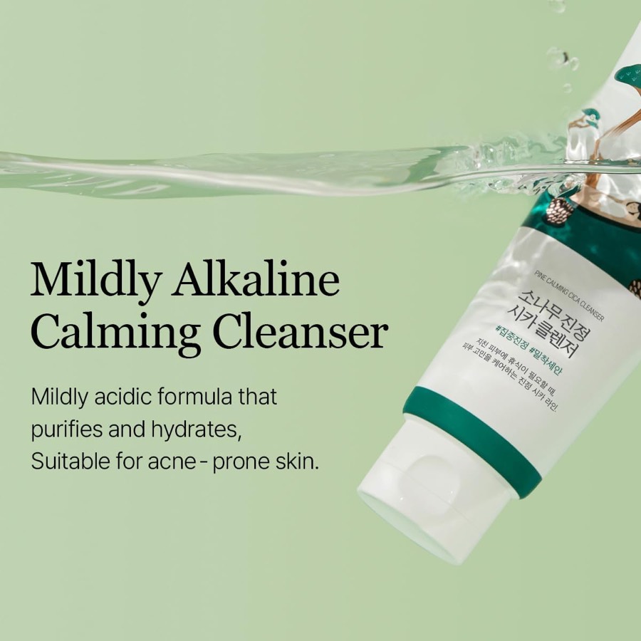 ROUND LAB Pine Cica Soothing Facial Cleanser additional product photograph 2