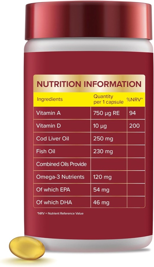 SEVEN SEAS Cod Liver Oil One-A-Day additional product photograph 2