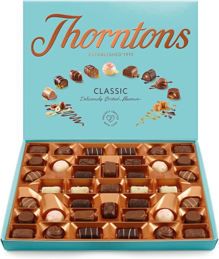 THORNTONS Classic Chocolate Box additional product photograph 2