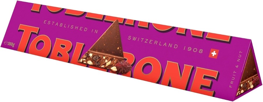 TOBLERONE Milk Chocolate Bar additional product photograph 2