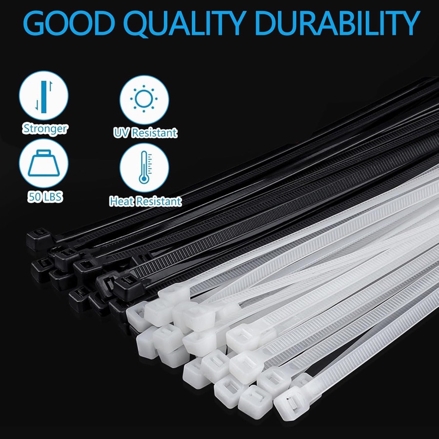 CABLE MATTERS Nylon Cable Tie Assortment additional product photograph 2