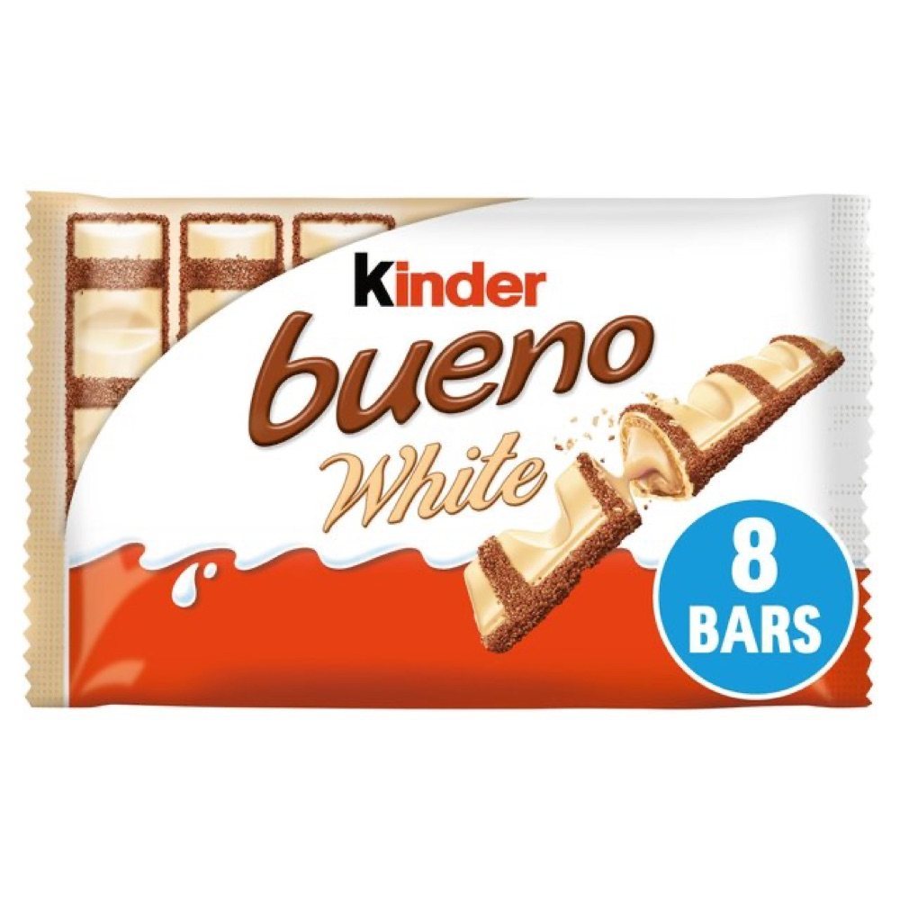 KINDER Bueno White Multipack product packaging