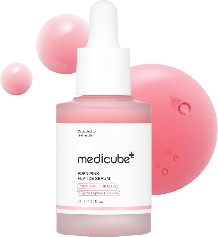 MEDICUBE PDRN Pink Peptide Serum product packaging