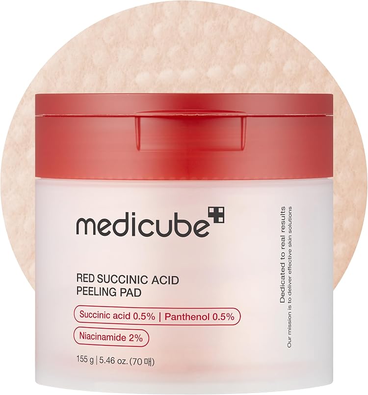 MEDICUBE Red Succinic Acid Panthenol Pads product packaging
