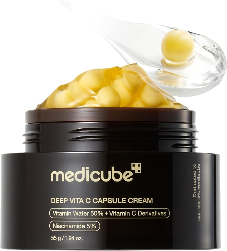 MEDICUBE Deep Vitamin C Capsule Cream product packaging