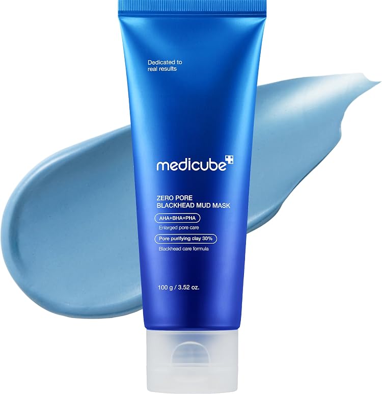 MEDICUBE Zero Pore Blackhead Mud Mask product packaging