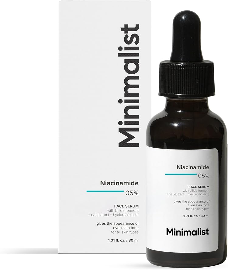 MINIMALIST 5% Niacinamide Face Serum product packaging
