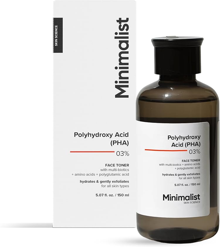 MINIMALIST PHA 3% Alcohol-Free Face Toner product packaging