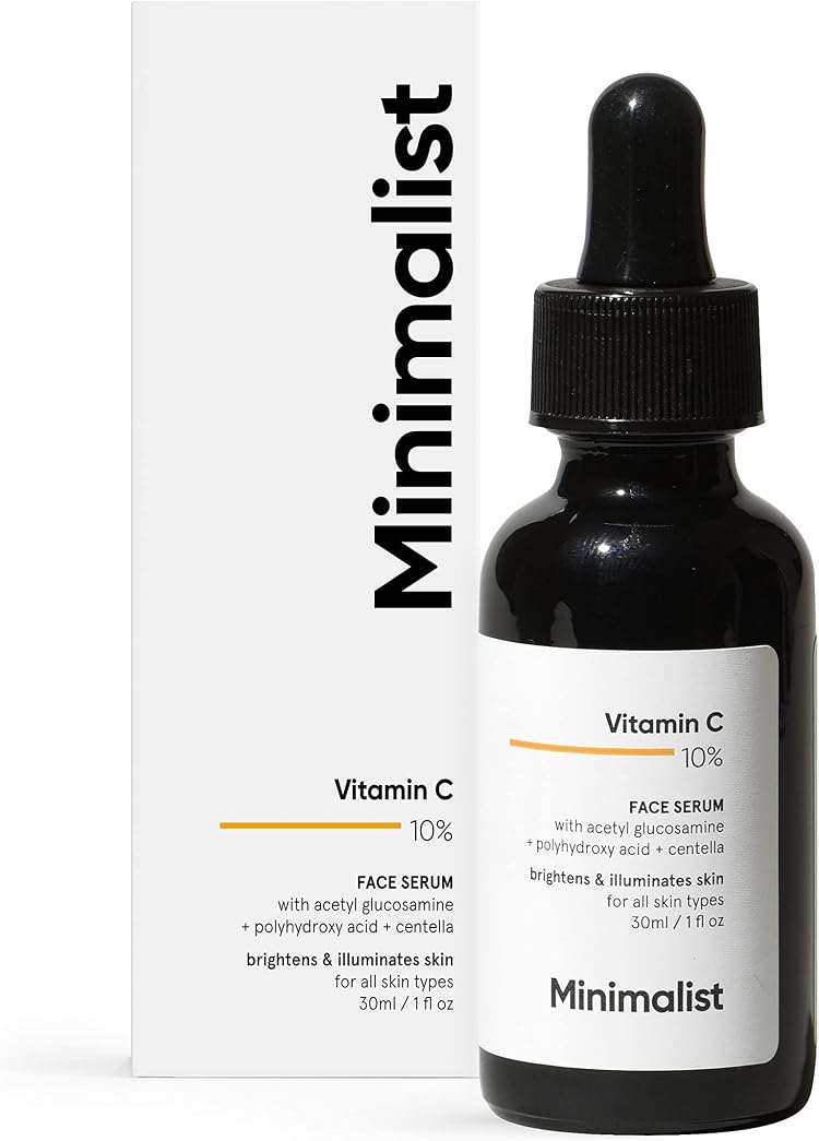 MINIMALIST 10% Vitamin C Face Serum product packaging