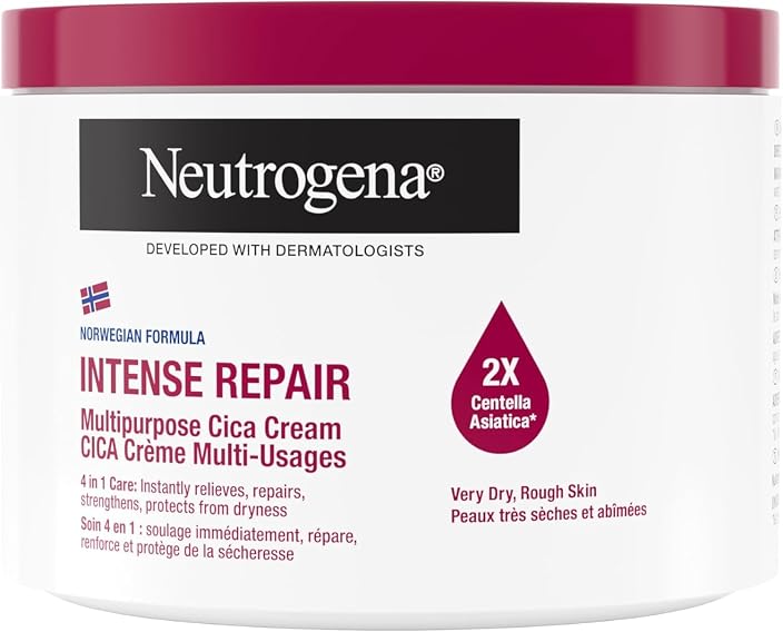 NEUTROGENA Norwegian Formula Intense Repair Cica Cream product packaging
