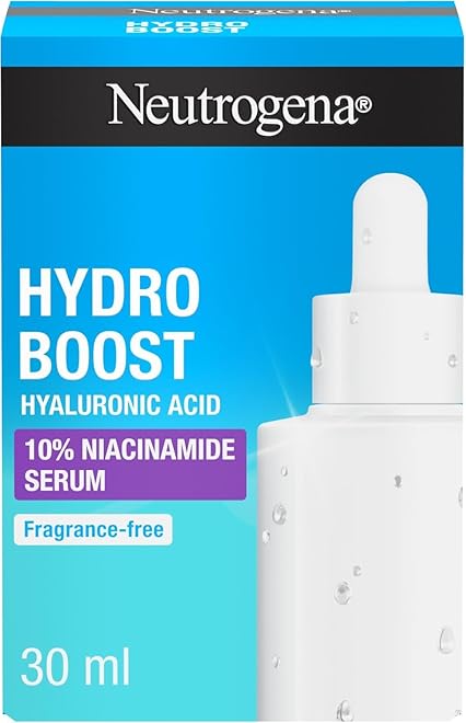 NEUTROGENA Hydro Boost 10% Niacinamide Serum product packaging