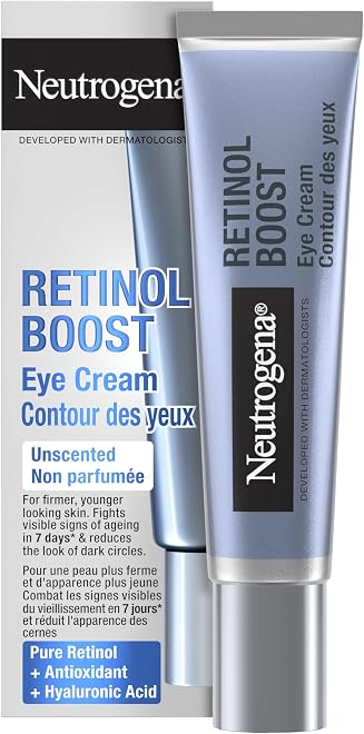 NEUTROGENA Retinol Boost Eye Cream product packaging