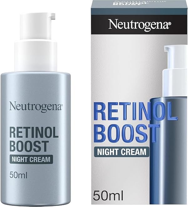 NEUTROGENA Retinol Boost Night Face Cream product packaging