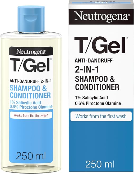 NEUTROGENA T/GEL 2-in-1 Anti-Dandruff Shampoo & Conditioner product packaging