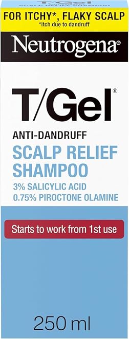 NEUTROGENA T/GEL Scalp Relief Anti-Dandruff Shampoo product packaging