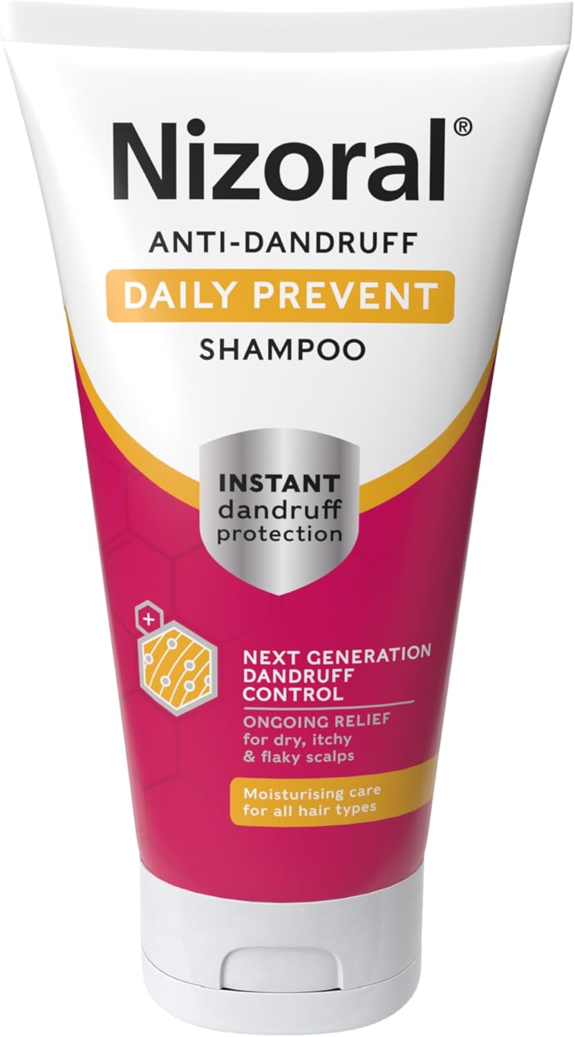 NIZORAL Anti-Dandruff Daily Prevent Shampoo product packaging