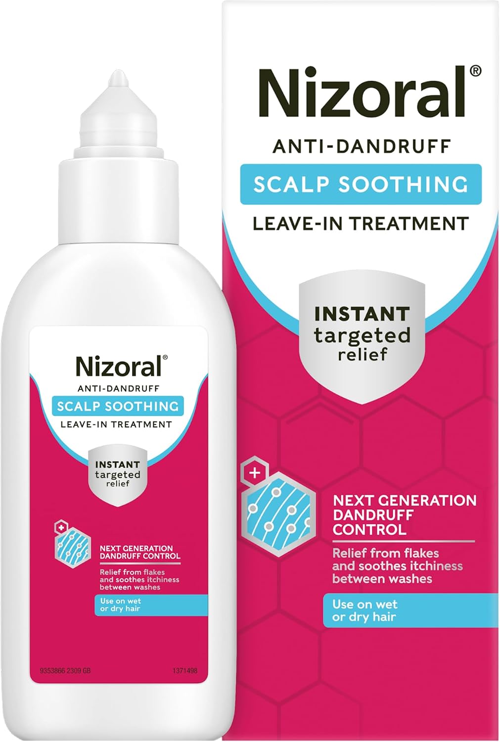 NIZORAL Scalp Soothing Leave-In Treatment product packaging