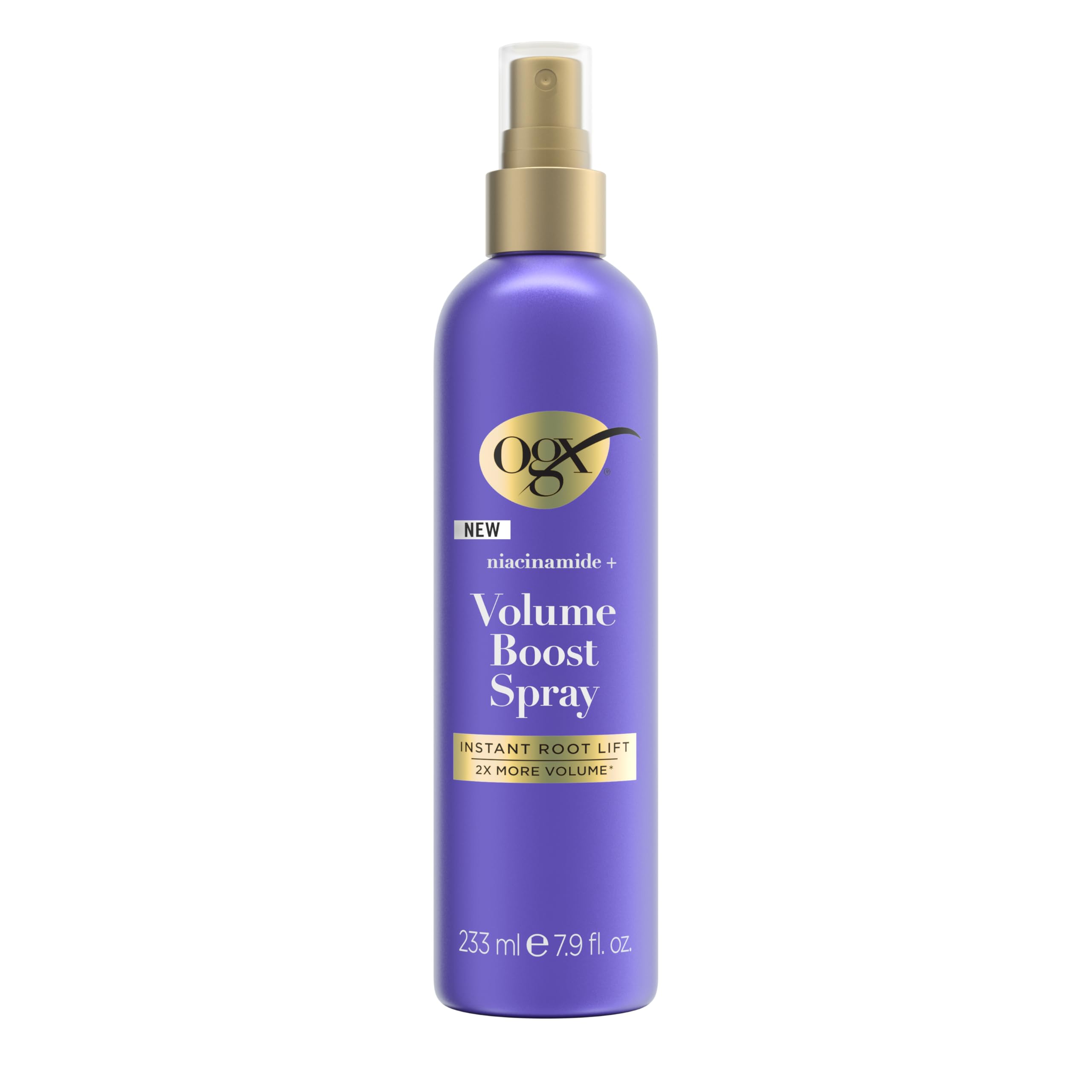 OGX Niacinamide+ Volume Boost Spray product packaging