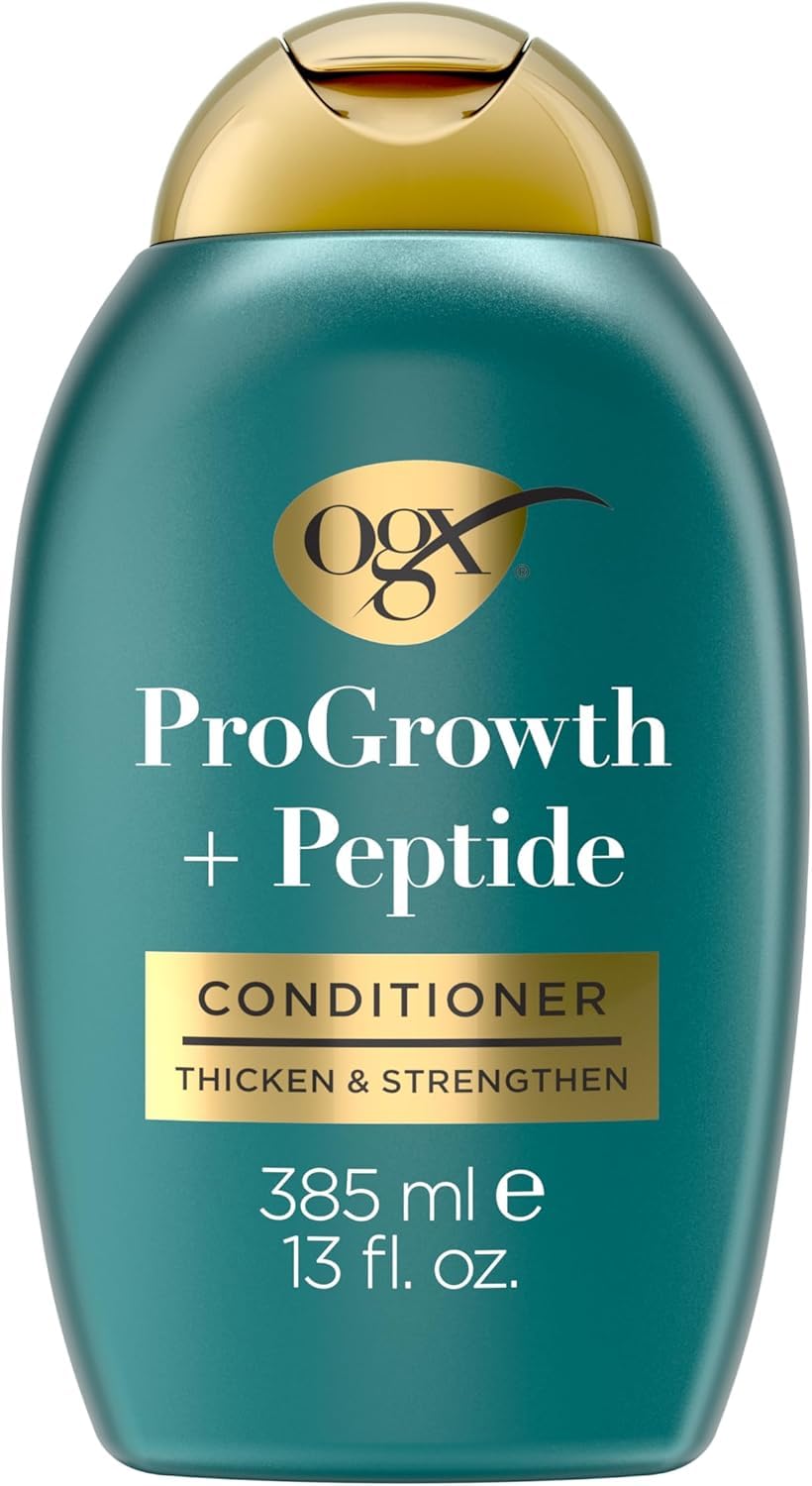 OGX ProGrowth + Peptide Conditioner product packaging