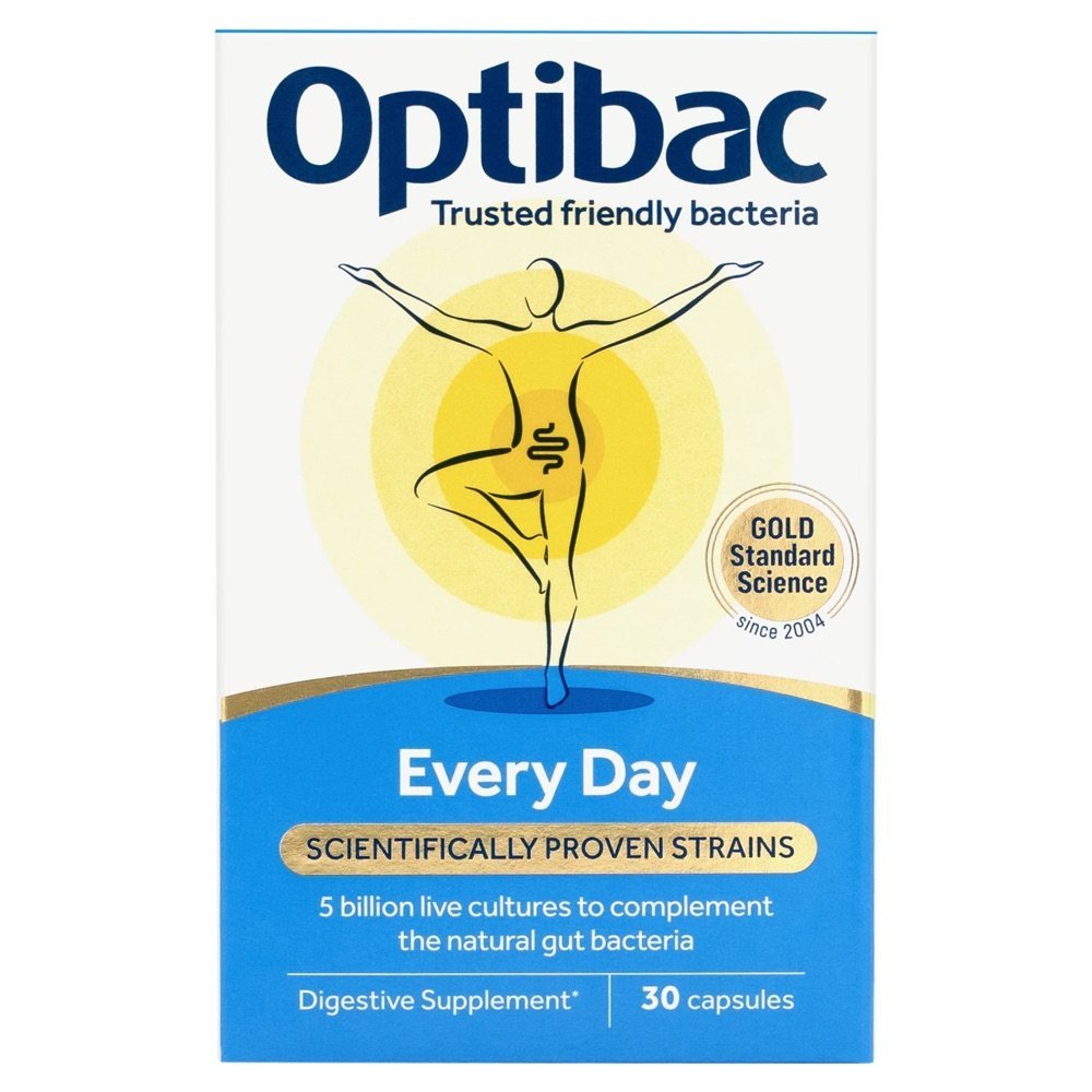 OPTIBAC Every Day Live Cultures product packaging