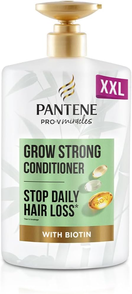 PANTENE Grow Strong Conditioner with Biotin product packaging