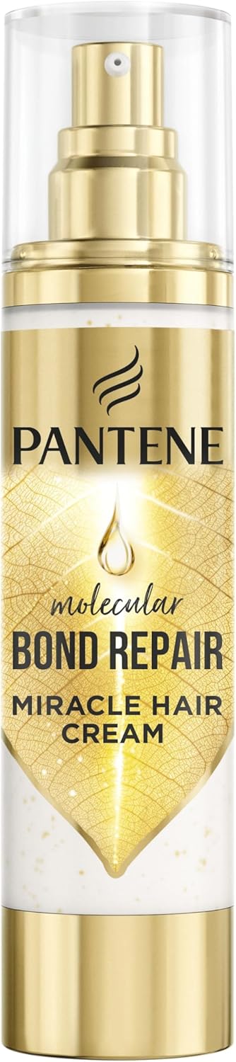 PANTENE Molecular Bond Repair Leave-In Cream product packaging