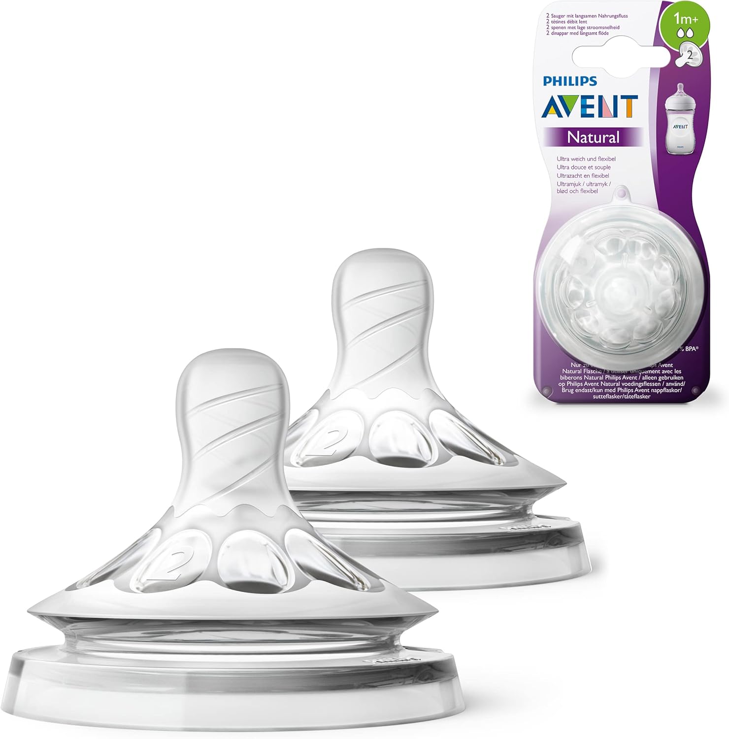 PHILIPS AVENT Natural Anti-Colic Bottle Teats product packaging