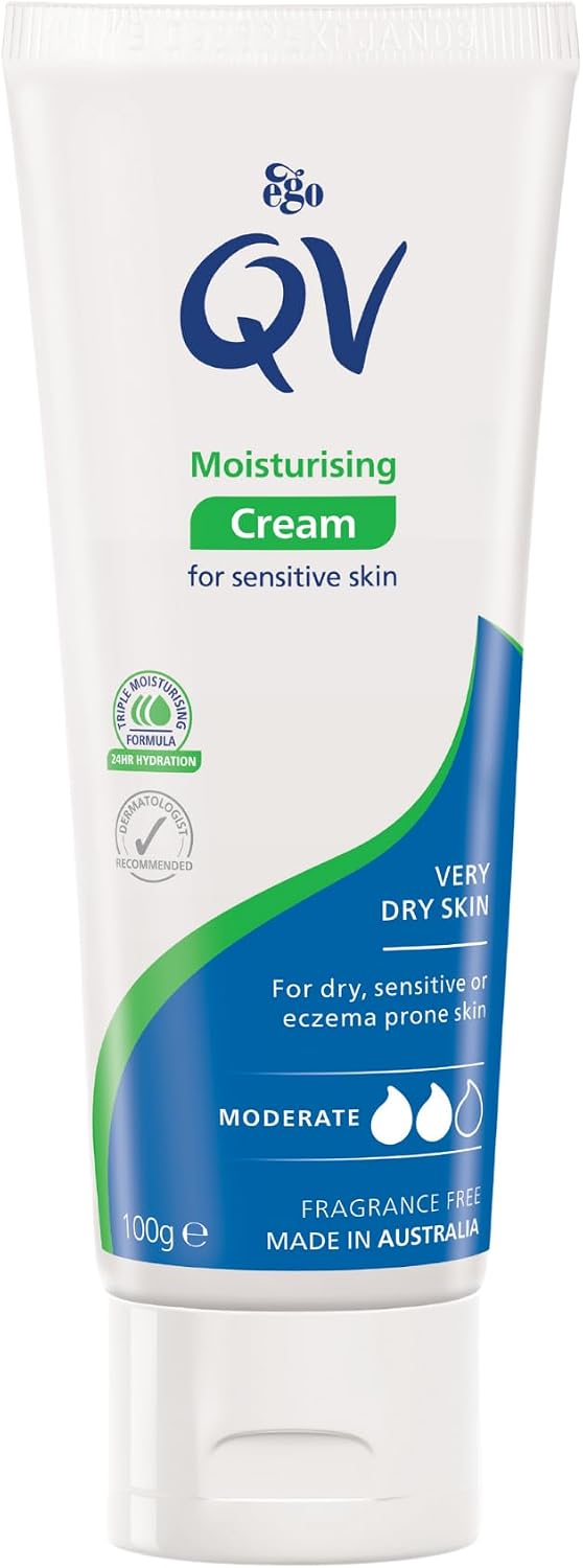 QV Moisturising Cream product packaging
