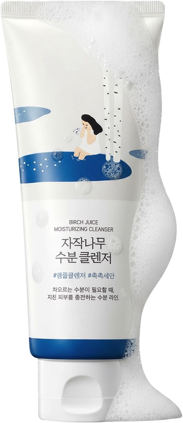 ROUND LAB Birch Juice Moisturizing Cleanser product packaging