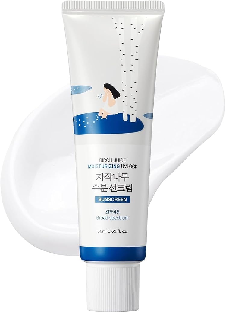 ROUND LAB Birch Juice Moisturizing Sunscreen SPF 50 product packaging