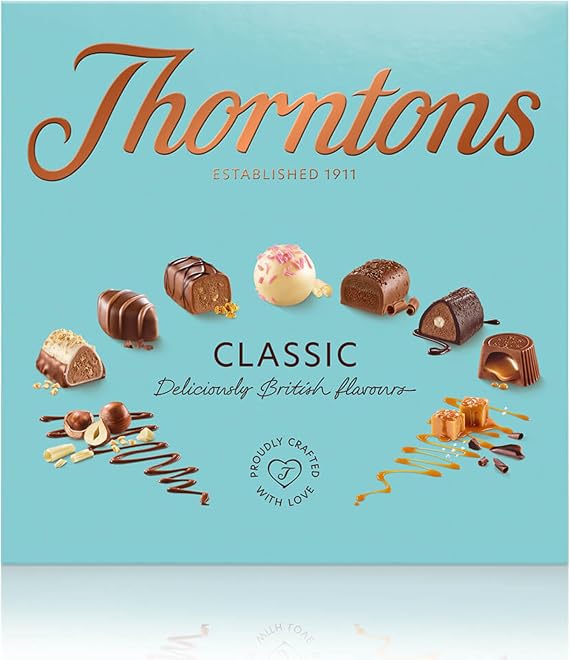 THORNTONS Classic Chocolate Box product packaging