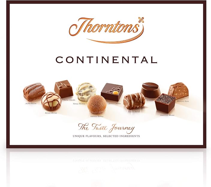 THORNTONS Continental Collection Gift Box product packaging