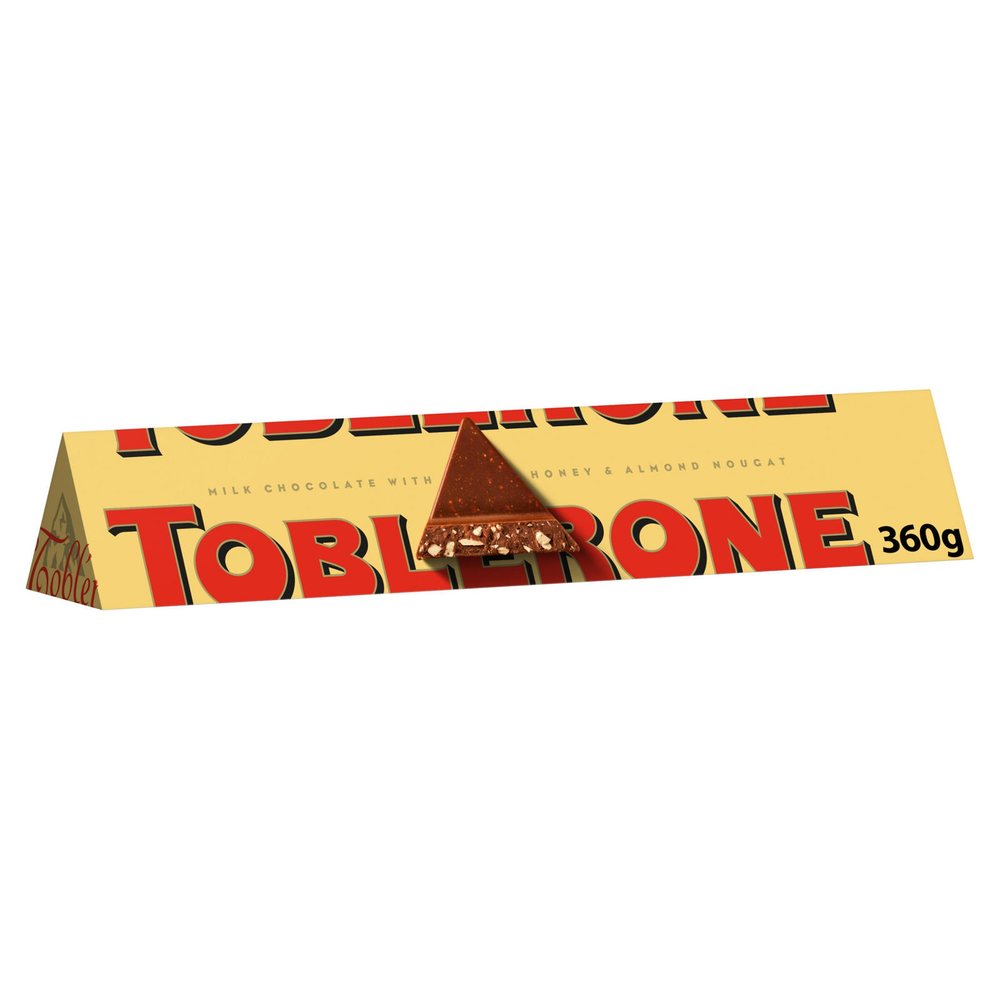 TOBLERONE Milk Chocolate Bar product packaging