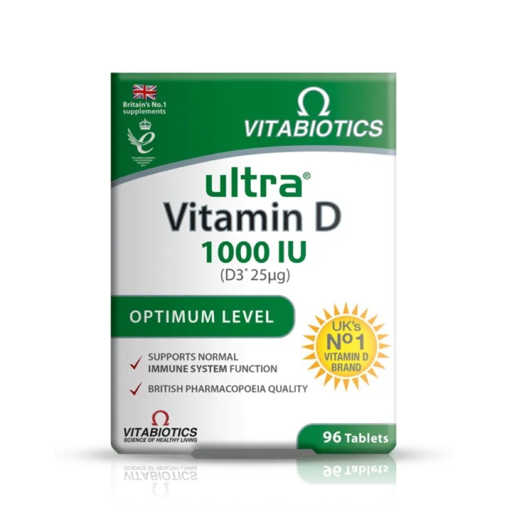 VITABIOTICS Ultra Vitamin D 1000 IU product packaging