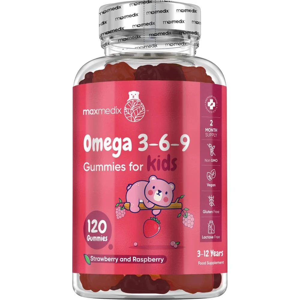 WEIGHTWORLD Omega 3-6-9 Gummies for Kids product packaging