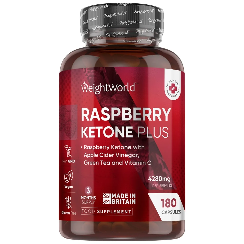 WEIGHTWORLD Raspberry Ketone Plus Capsules product packaging
